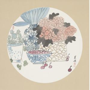 常美娟《花鸟13》