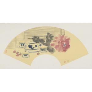 常美娟《青花瓷牡丹》
