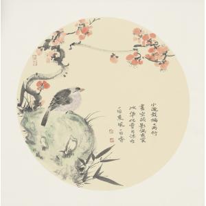 兰建华《小院栽梅一两行》