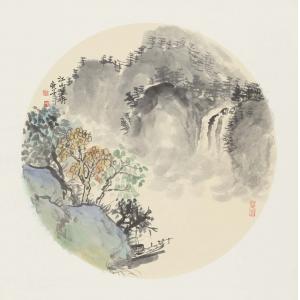 兰建华《江山呈秀》