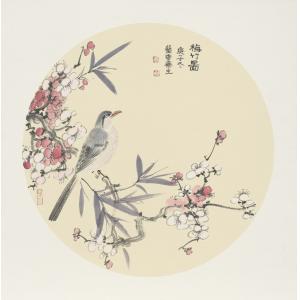 兰建华《梅竹图》