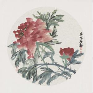 吴冬梅《牡丹》