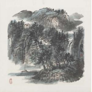 李国森《山水6》