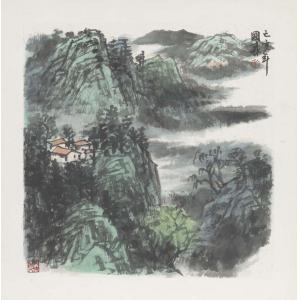李国森《山水》