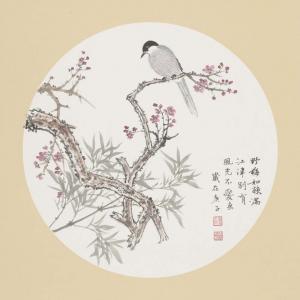 洪森《野梅如棘满江津别有风光不爱来》