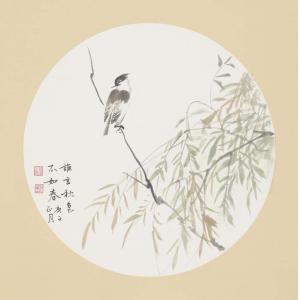 洪森《谁言秋色不如春》
