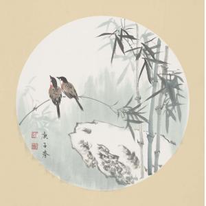 洪森《两只小麻雀》