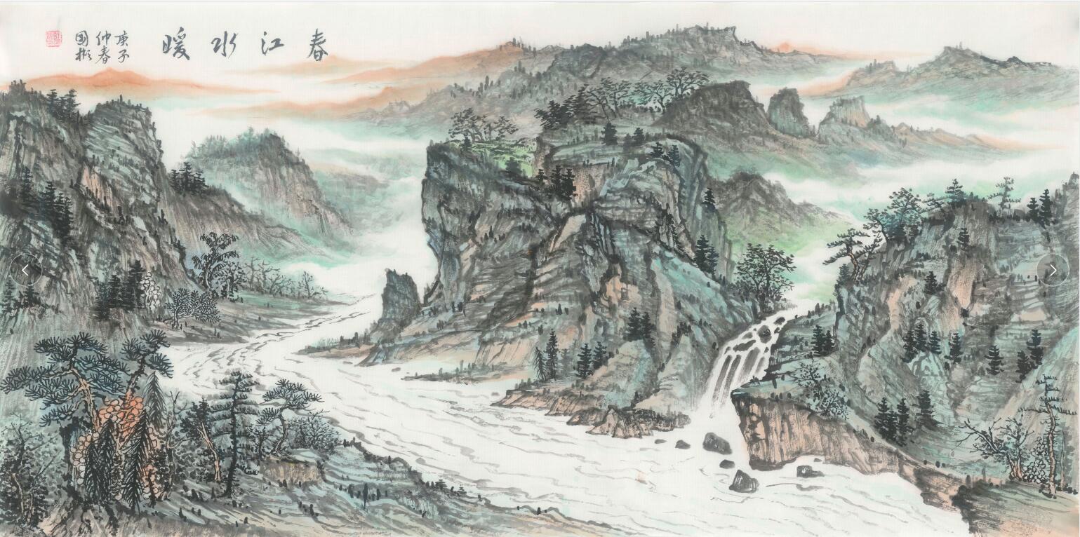 刘国彬《春江水暖》