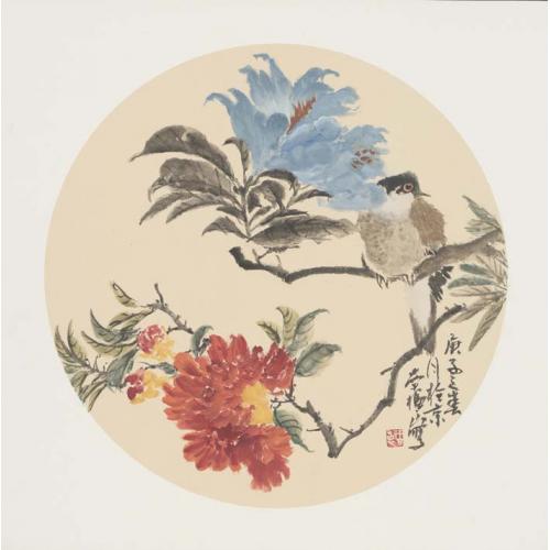 福良  《牡丹小鸟》