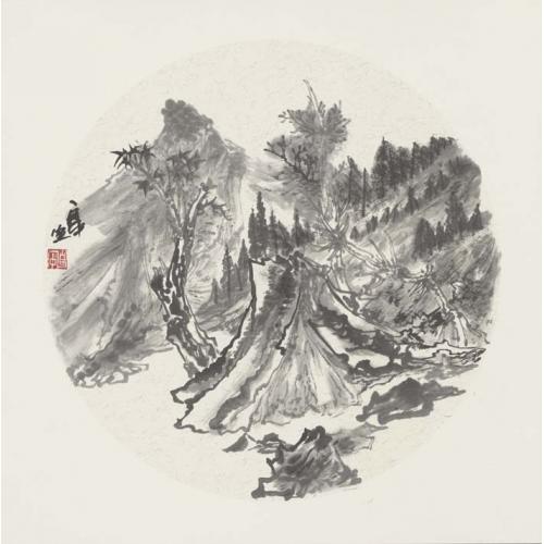 刘自中《山水2》