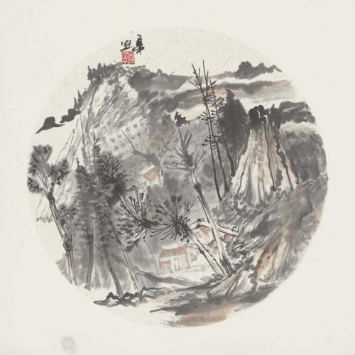 刘自中《山水22》