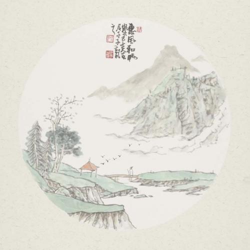 景洪壮  《惠风和畅2》