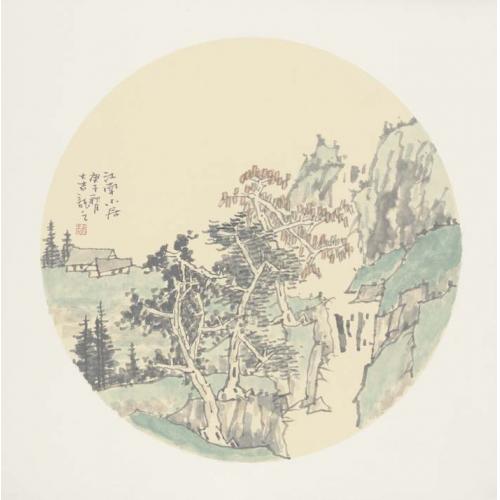 景洪壮《江南小居》
