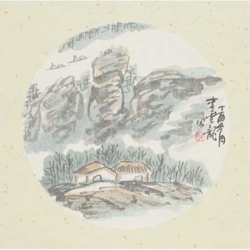 李畇龙《山水》