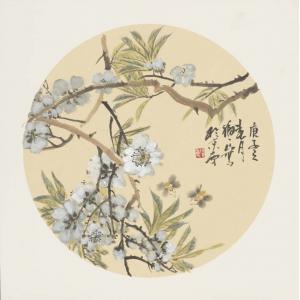 福良  《桃花蜜蜂》