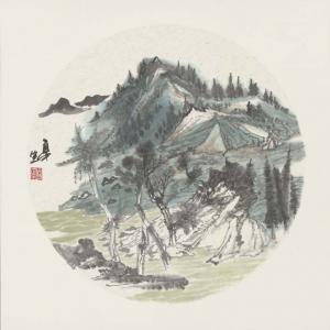 刘自中《山水8》