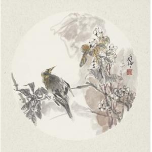 刘自中《花鸟8》