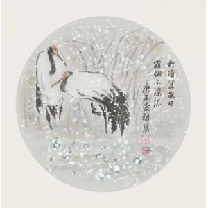 李爱辉《丹顶宜承日》