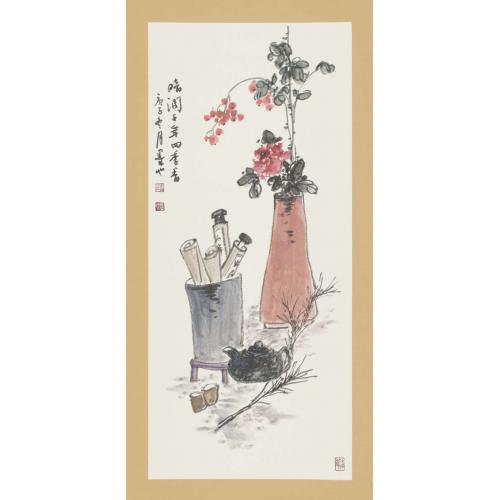 张春英《暗润千年四季春》