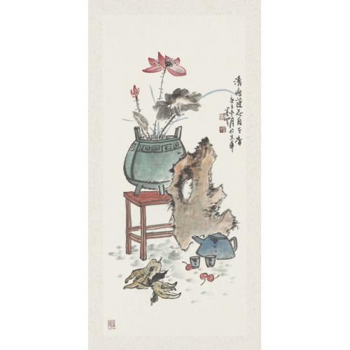 张春英《清瘦莲花自在香》
