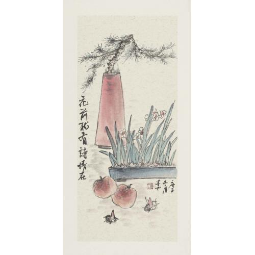张春英《花前犹有诗情在》