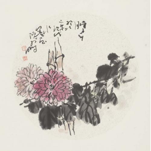 李鹏《菊花》