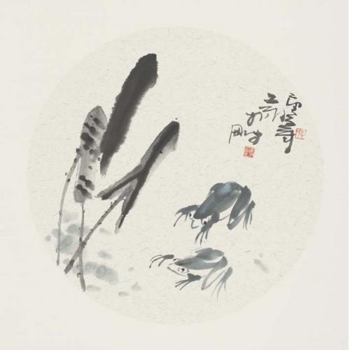 李鹏《两只青蛙》