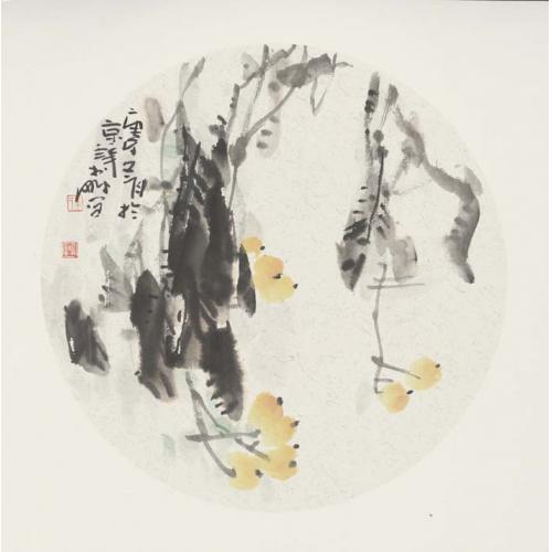 李鹏《枇杷果》