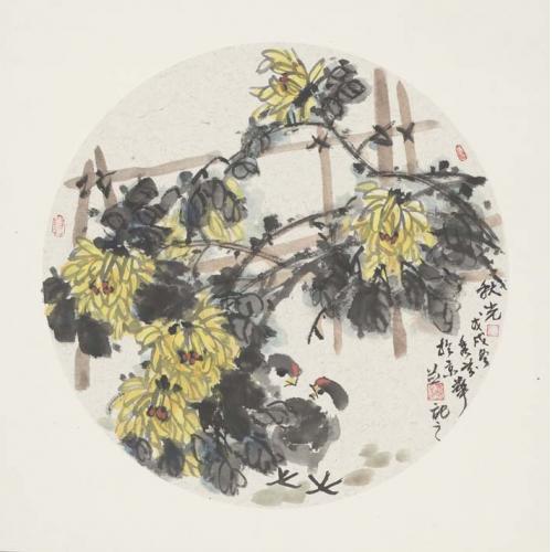 张秀芬《秋光》