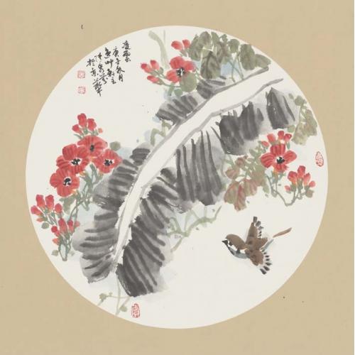 张秀芬《凌云》