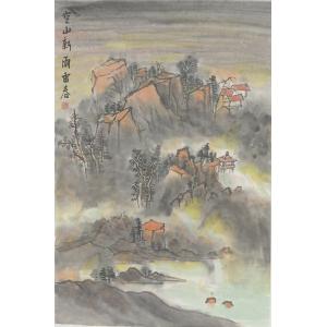 雷春《空山新雨》