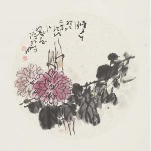 李鹏《菊花》