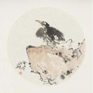 李鹏《石头八哥》