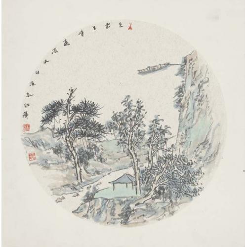 张华《夏云生嶂远》