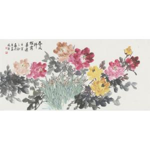 陈凤英《春风拂贝露花浓》