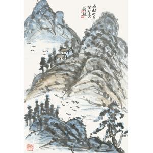 苏斌《 山村四月 》