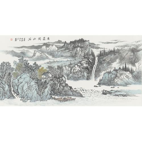 刘国彬《清泉润山谷》