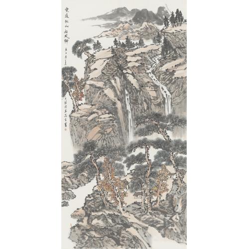 周芯言《爱远秋山好风神》