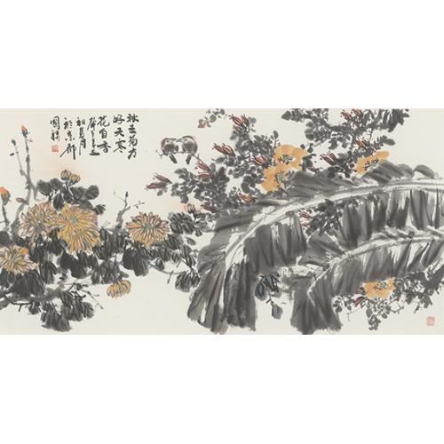 赵国禄《秋去菊方好》