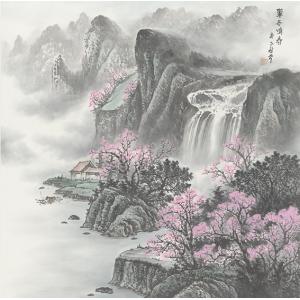 曹桂芹《翠谷鸣春》