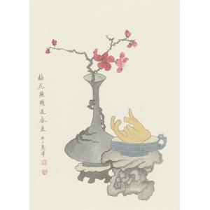 黄丽萍《梅花点点迎春来》